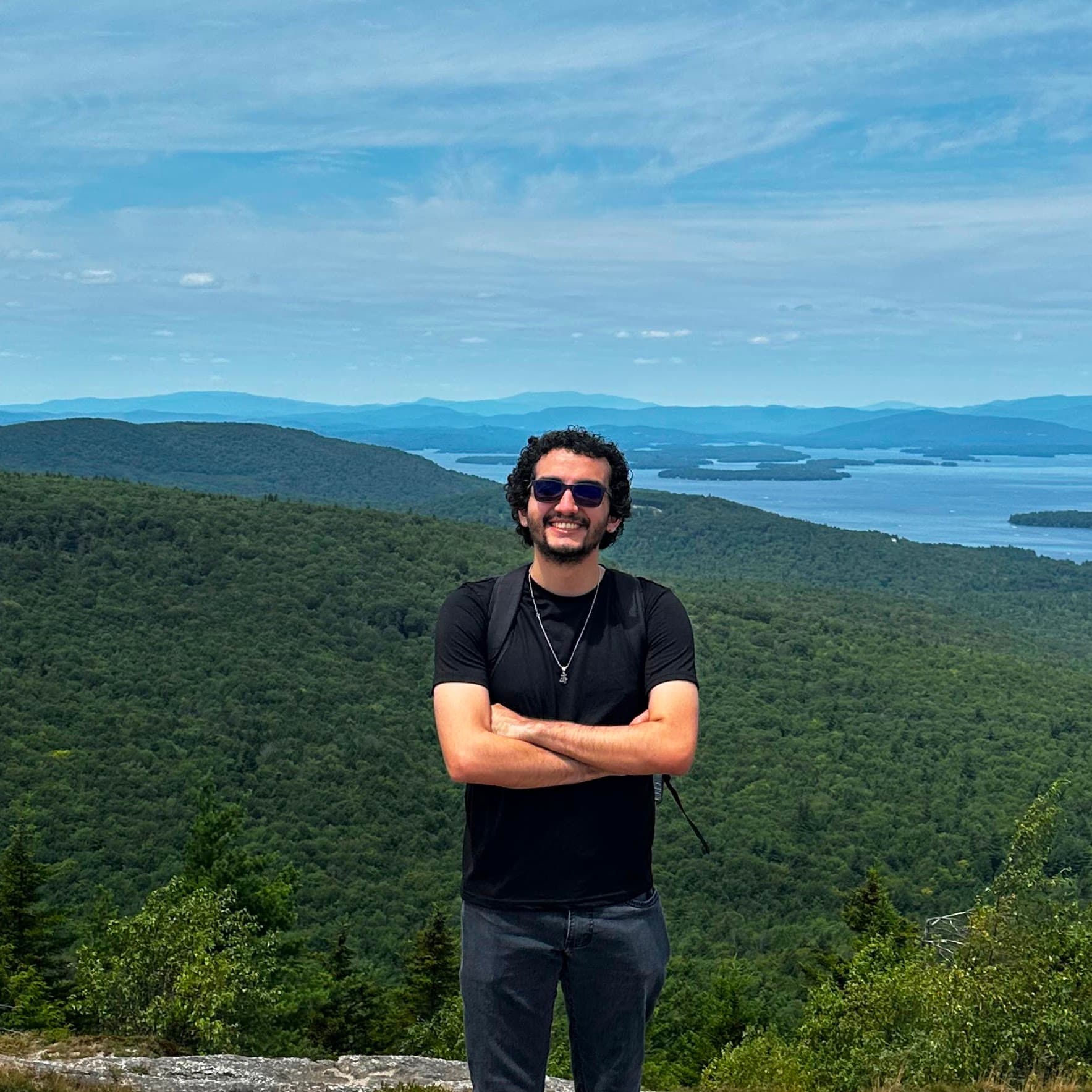 Picture of Adriano at the Mount Major taken in 2025.